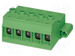 PCB connector, nominal cross section: 35 mm?, color: green,