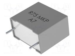 Capacitor: polypropylene; 220nF; 22.5mm; ±10%; 26.5x6x15mm; 560VDC