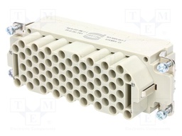 Connector: rectangular; female; Han EEE HMC; PIN: 64; size 24B