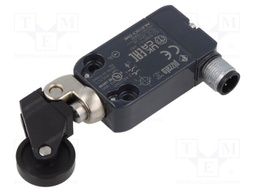 Limit switch; lever R 42,1mm, plastic roller Ø22mm; NO + NC