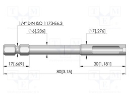 Tool: mounting tool; test needles