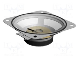 Loudspeaker; general purpose; 6W; 8Ω; 102.4x102.4x36.5mm; 14kHz