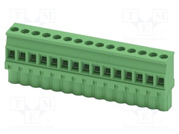 PCB connector, nominal cross section: 2.5 mm?, color: green,