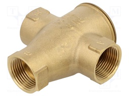 Thermostatic mixing valve; boiler return protection; 45°C