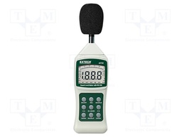 Meter: sound level; LCD; (2000); Sound level: 30÷130dB; 0.03÷8kHz