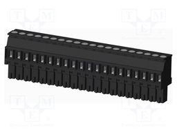 Connector: pluggable terminal block; plug; female; angled 90°