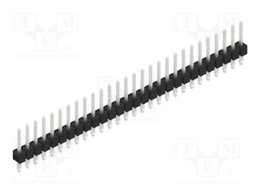 Connector: pin strips; pin header; male; PIN: 28; 2.54mm; THT; 1x28