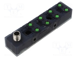 Distribution box; female; IP67; 24VDC; 1.5A; PIN: 3; socket