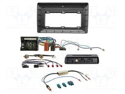 Adapter for control from steering wheel; VW,Škoda; black; 10"