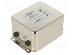 Filter: anti-interference; single-phase; 250VAC; Cx: 1uF; 220kΩ