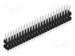 Connector: pin strips; pin header; male; PIN: 48; 2.54mm; THT; 2x24