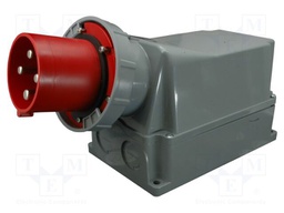 Connector: AC supply 3-phase; socket; male; 125A; 400VAC; IP67