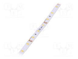 LED tape; white warm; 2835; 12V; LED/m: 60; 8mm; IP64; 6W/m
