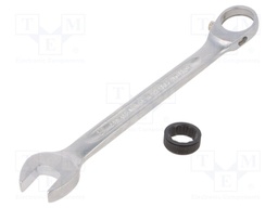 Wrench; combination spanner; 14mm; chromium plated steel