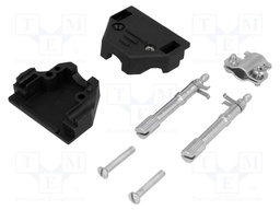 Enclosure: for D-Sub connectors; D-Sub 15pin,D-Sub HD 15pin