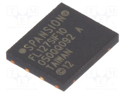 FLASH memory; 128Mbit; SPI; 108MHz; 2.7÷3.6V; WSON8; serial
