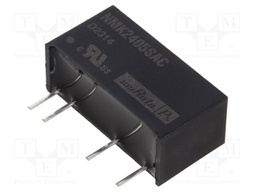 Isolated Board Mount DC/DC Converter, ITE, 1 Output, 2 W, 5 V, 400 mA
