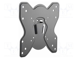 Holder; for wall mounting; 25kg; 23÷42"; black; permanent