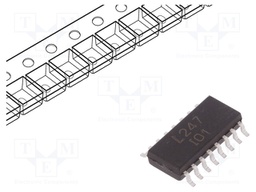 Optocoupler; SMD; Channels: 4; Out: transistor; Uinsul: 3.75kV