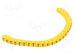 Markers for cables and wires; Label symbol: I; 2.5÷5mm; PVC; PA