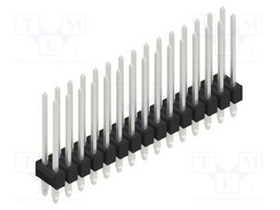 Connector: pin strips; pin header; male; PIN: 30; 2.54mm; THT; 2x15