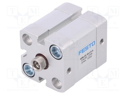 Compact cylinder; Piston diam: 25mm; Piston stroke: 10mm