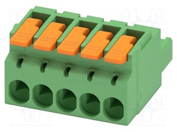 PCB connector, nominal cross section: 2.5 mm?, color: green,