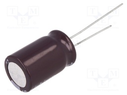Capacitor: electrolytic; THT; 56uF; 250VDC; Ø12.5x20mm; Pitch: 5mm