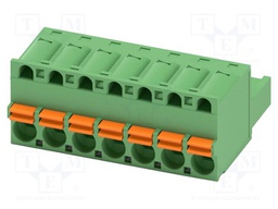 PCB connector, nominal cross section: 2.5 mm?, color: green,