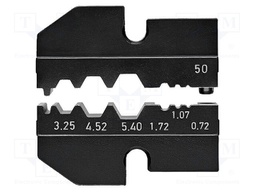 Crimping jaws; BNC connectors,COAX connectors,TNC connectors