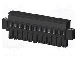Connector: pluggable terminal block; plug; female; angled 90°