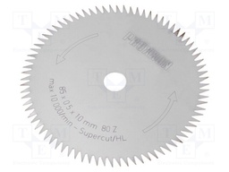 Cutting wheel; Ø: 85mm; Application: wood,plastic; D: 0.5mm