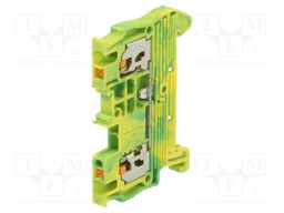 Splice terminal: rail; XT; PA; 0.25÷1.5mm2; ways: 1; terminals: 2