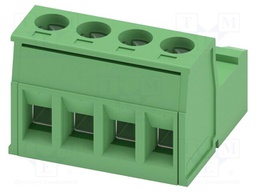 PCB connector, nominal cross section: 2.5 mm?, color: green,