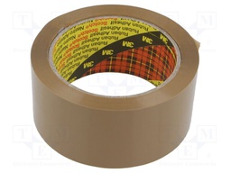Packing tapes; L: 66m; Width: 48mm; brown