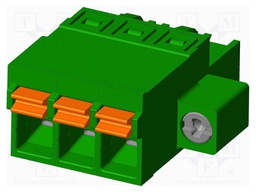 Connector: pluggable terminal block; plug; female; straight; 12A