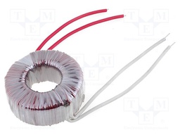 Transformer: toroidal; 50VA; 230VAC; 24V; 2.08A; 0.7kg; Ø: 85mm; IP00