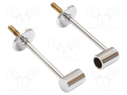 Holder; chromium plated; 100m; brass,steel; Application: PEN12