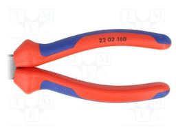 Pliers; round; 160mm; Conform to: DIN/ISO 5745
