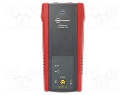 Non-contact metal and voltage detector- transmitter; LED