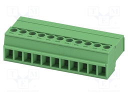 PCB connector, nominal cross section: 1.5 mm?, color: green,