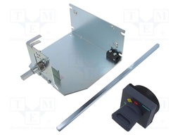 Door coupling rotary handle