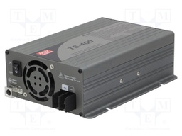 Converter: dc/ac; 400W; Uout: 230VAC; 10.5÷15VDC; 205x158x67mm