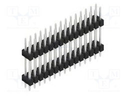 Connector: pin strips; pin header; male; PIN: 30; 2.54mm; THT; 2x15