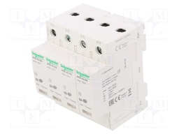 Surge arrestor; Type 2; Poles: 4; DIN; -25÷60°C; IP20; 230/400VAC