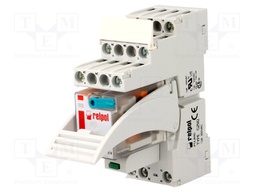 Relay: interface; DPDT; Ucoil: 12VDC; 12A; 12A/250VAC; 12A/24VDC