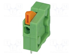 PCB terminal block, nominal current: 6 A, rated voltage (III