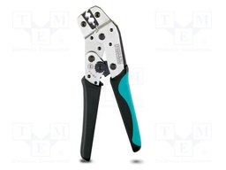 Tool: for crimping colaxial / RF connectors; 198mm