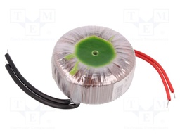 Transformer: toroidal; 50VA; 230VAC; 17V; 2.9A; 0.7kg; Leads: cables
