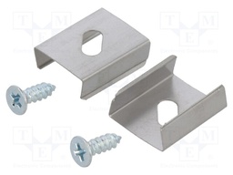 Flexible mounting plate Z; natural; stainless steel